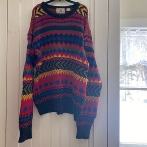 Funky Cotton Knit Sweater